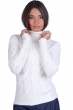 Cashmere cashmere donna maglioni in filato grosso blanche bianco naturale xl