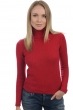Cashmere cashmere donna maglioni in filato grosso carla rosso rubino 3xl