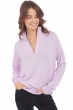 Cashmere cashmere donna scollo a v groseille lilas m