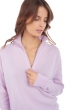 Cashmere cashmere donna scollo a v groseille lilas m