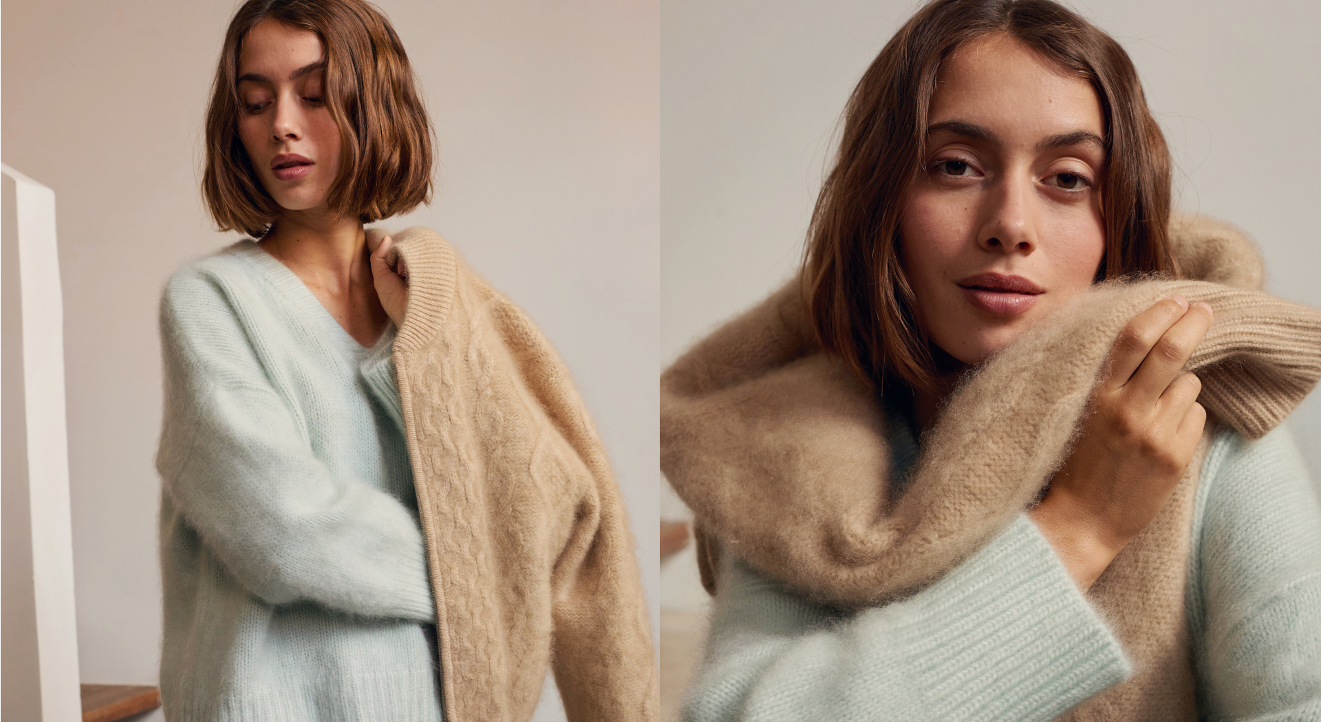 Il cashmere spazzolato