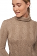  cashmere donna maglioni in filato grosso natural blabla natural brown 2xl