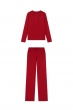 Cashmere accessori cocooning loan rosso rubino 2xl