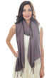 Cashmere accessori diamant grigio talpa chiaro 204 cm x 92 cm