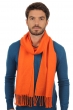 Cashmere accessori sciarpe foulard zak200 arancio 200 x 35 cm