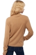 Cashmere cashmere donna cappuccio e zip virginia cammello m