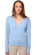 Cashmere cashmere donna cardigan taline first powder blue l