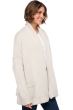 Cashmere cashmere donna cardigan vienne flanella chine natural ecru l