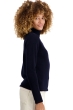 Cashmere cashmere donna collo alto taipei first blu notte xl