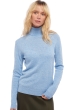 Cashmere cashmere donna collo alto tale first powder blue 2xl