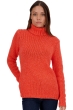 Cashmere cashmere donna collo alto vicenza peach bloody orange l