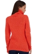 Cashmere cashmere donna collo alto vicenza peach bloody orange xl