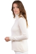 Cashmere cashmere donna maglioni in filato grosso carla natural ecru 3xl