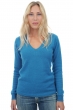 Cashmere cashmere donna maglioni in filato grosso erine 4f blu anatra 3xl