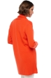 Cashmere cashmere donna maglioni in filato grosso fauve bloody orange l