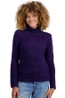 Cashmere cashmere donna maglioni in filato grosso toxane deep purple blu notte blu anatra s