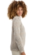 Cashmere cashmere donna maglioni in filato grosso toxane flanella chine cammello natural ecru m