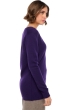 Cashmere cashmere donna maglioni in filato grosso vanessa deep purple xs