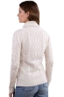 Cashmere cashmere donna maglioni in filato grosso wynona bianco naturale 4xl