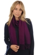 Cashmere cashmere donna sciarpe foulard kazu170 violetto molto vivo 170 x 25 cm