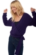 Cashmere cashmere donna scollo a v antalya deep purple 2xl