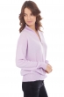 Cashmere cashmere donna scollo a v groseille lilas 3xl