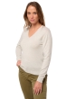 Cashmere cashmere donna scollo a v tessa first fluo white xs