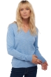 Cashmere cashmere donna scollo a v tessa first powder blue xs