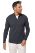 Cashmere uomo cappuccio e zip thobias first dark grey 2xl