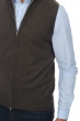 Cashmere uomo cardigan e gilet dali marrone chine 