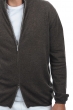 Cashmere uomo cardigan e gilet elton marrone chine 