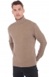 Cashmere uomo collo alto achille natural brown 4xl