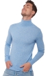 Cashmere uomo collo alto tarry first powder blue m