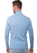 Cashmere uomo collo alto tarry first powder blue m