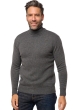 Cashmere uomo collo alto torino first dark grey l