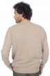 Cashmere uomo girocollo nestor 4f natural brown s