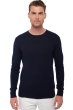 Cashmere uomo girocollo tao first blu notte 2xl