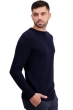 Cashmere uomo girocollo touraine first blu notte 2xl