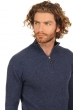 Cashmere uomo maglioni in filato grosso donovan indigo xs