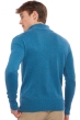 Cashmere uomo maglioni in filato grosso donovan manor blue 3xl