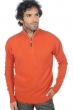 Cashmere uomo maglioni in filato grosso donovan paprika 4xl