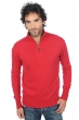 Cashmere uomo maglioni in filato grosso donovan rosso rubino 4xl