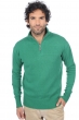 Cashmere uomo maglioni in filato grosso donovan verde inglese 2xl