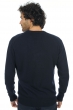 Cashmere uomo maglioni in filato grosso hippolyte 4f premium premium navy 2xl