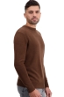 Cashmere uomo maglioni in filato grosso touraine first dark camel m