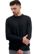 Cashmere uomo maglioni in filato grosso touraine first nero xl