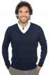 Cashmere uomo scollo a v tor first blu notte l