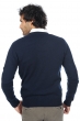 Cashmere uomo scollo a v tor first blu notte l