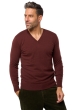 Cashmere uomo scollo a v tor first cinnabar 2xl