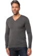 Cashmere uomo scollo a v tor first dark grey 2xl